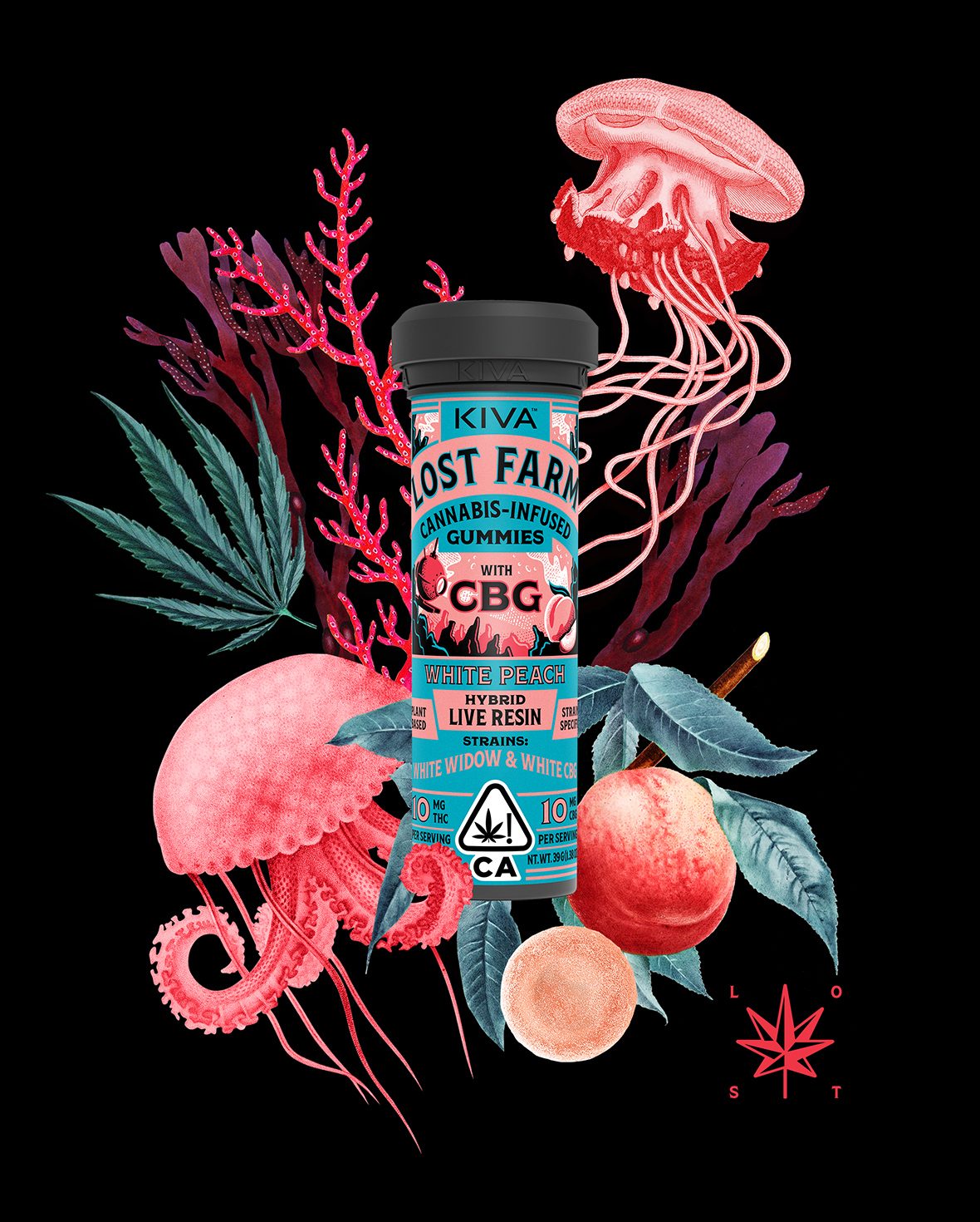 CA Lost Farm Flavor Collage White Widow White Peach CBG WW WP Layered 251201 Black 1180x1470