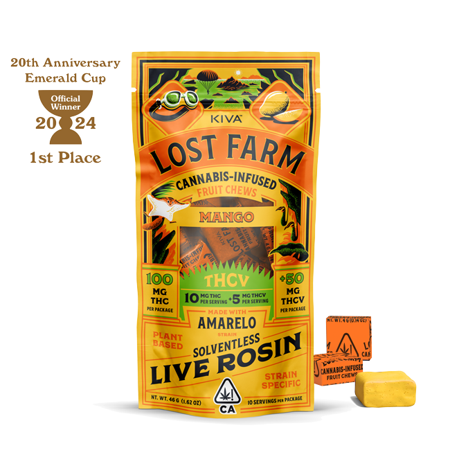 Lost Farm Cannabis-Infused Gummies and Chews | Kiva Confections