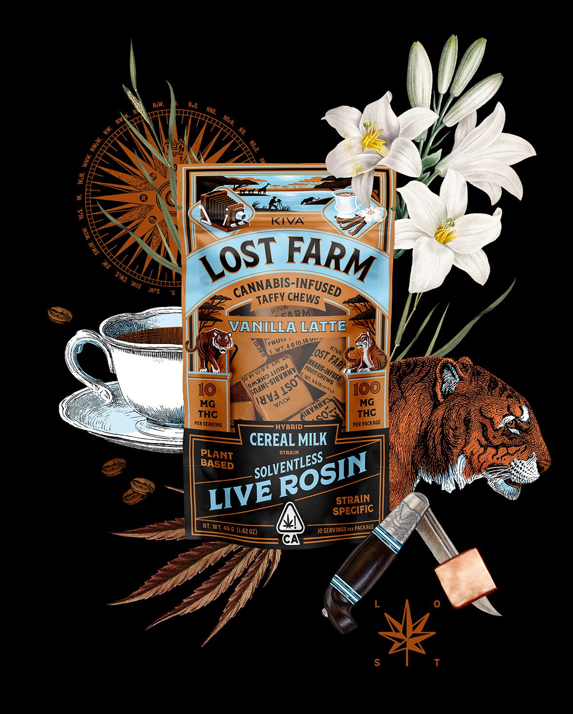 Lost Farm Flavor Collage Vanilla Latte Cereal Milk VL CM Layered 251202 Black 1180x1470