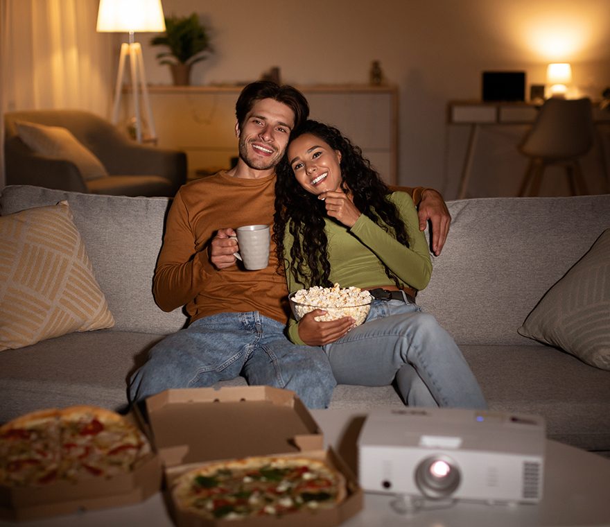 Cozy movie night